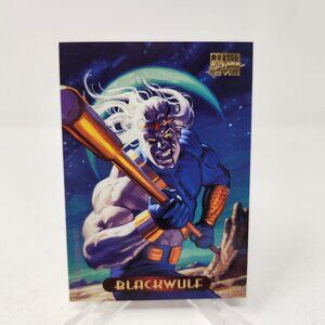 1994 Marvel Masterpieces Blackwulf #11 Fleer, Hildebrandt Brothers (b17)